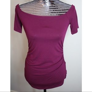 White House Black Market Women’s Top Burgundy